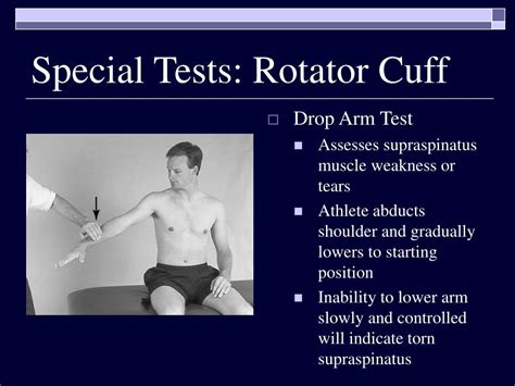 best test for supraspinatus tear|shoulder special tests rotator cuff.